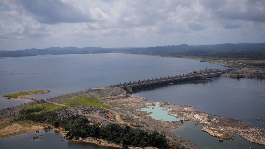 Vice-Presidente da República e presidente do Conselho Nacional da Amazônia Legal,General Hamilton Mourão, durante visita a Usina Hidrelétrica de Belo Monte