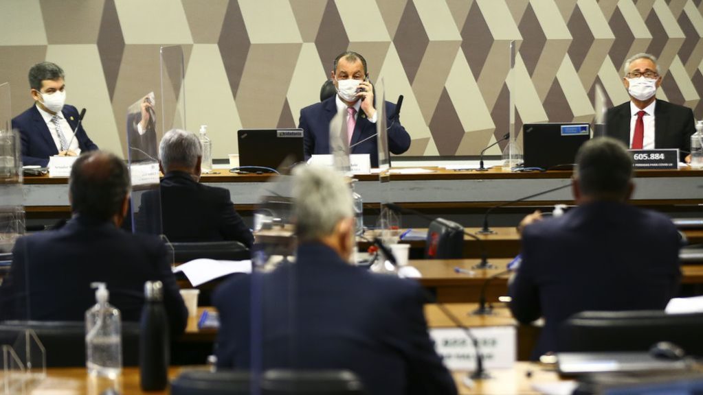 Sessão para votação do relatório da CPI da Pandemia.