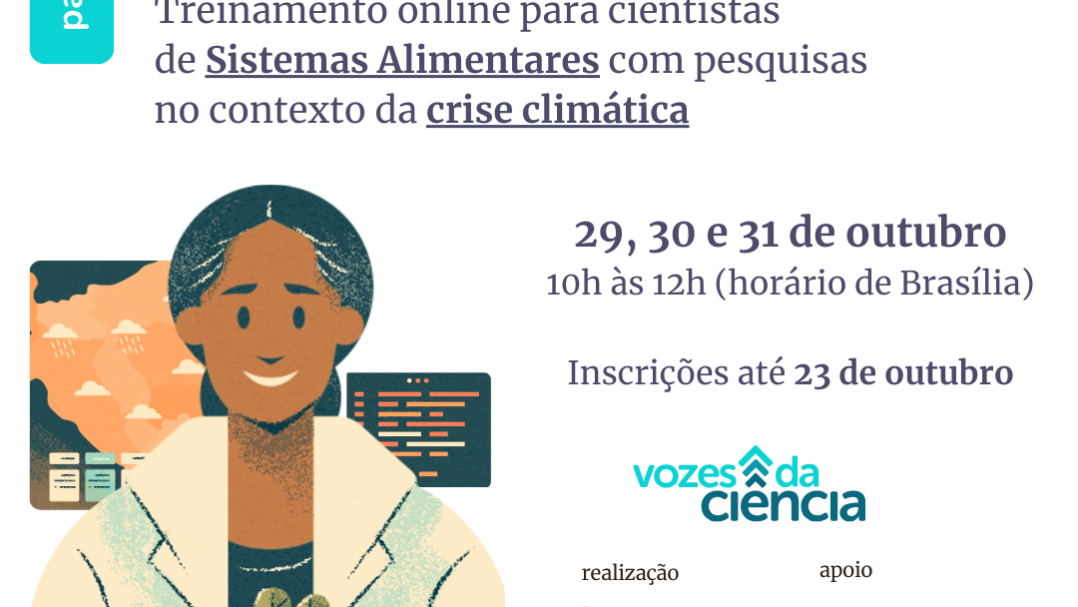 treinamento de mídia vozes da ciência Bori