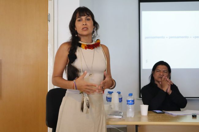 Pesquisadora indígena Bárbara Flores