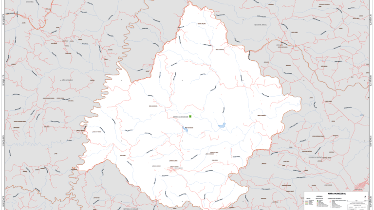Mapa do município de Serra da Saudade, MG, com divisas, vias e detalhes geográficos, conforme IBGE.