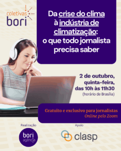 Imagem de divukgação do workshop Bori e Clasp
